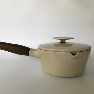 VTG 2 Piece COPCO Beige Double Spout Sauce Pan